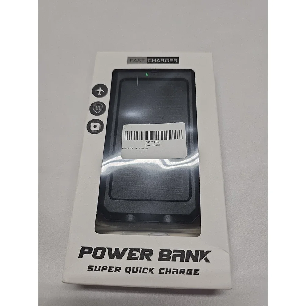 SMART POWER BANK FAST CHARGER POWER BANK PORTABLE BATTERY SOLAR USB